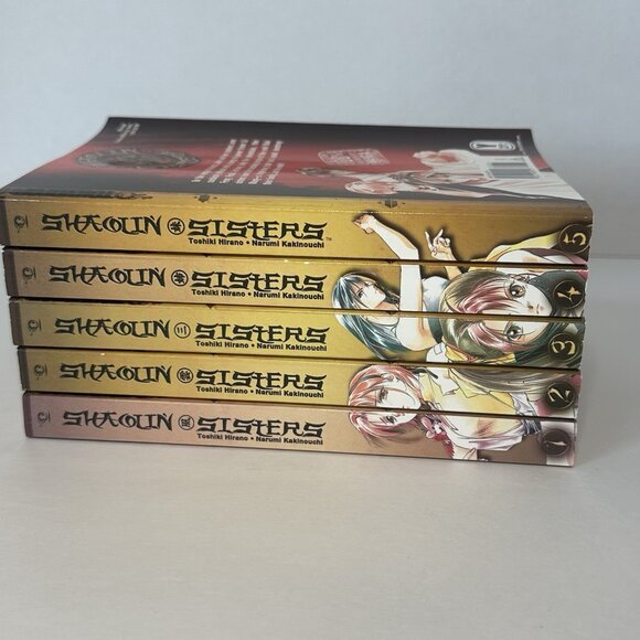 Manga Shaolin Sisters Complete Set English Tokyopop Vol 1-5 Hirano Kakinouchi - Picture 2 of 15